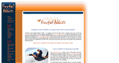 Desktop Screenshot of freefalladdicts.com